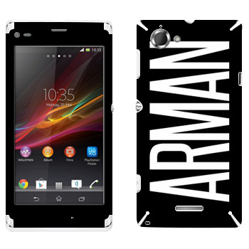   «Arman»   Sony Xperia L