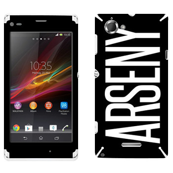   «Arseny»   Sony Xperia L