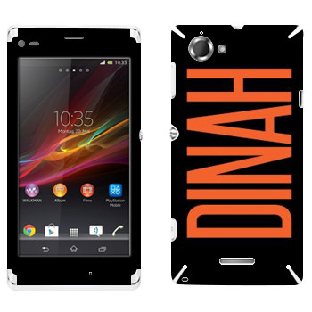   «Dinah»   Sony Xperia L