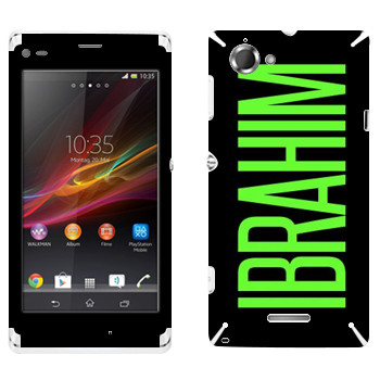   «Ibrahim»   Sony Xperia L