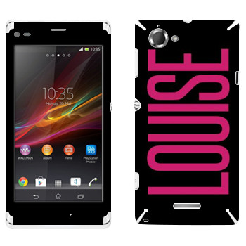   «Louise»   Sony Xperia L