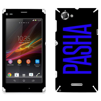   «Pasha»   Sony Xperia L