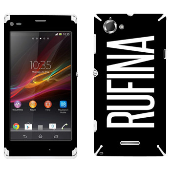   «Rufina»   Sony Xperia L