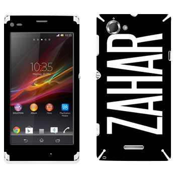  «Zahar»   Sony Xperia L