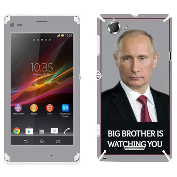   « - Big brother is watching you»   Sony Xperia L