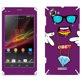  «OBEY - SWAG»   Sony Xperia L