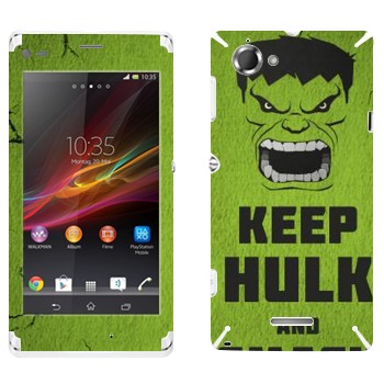   «Keep Hulk and»   Sony Xperia L