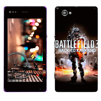   «Battlefield: Back to Karkand»   Sony Xperia M