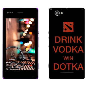   «Drink Vodka With Dotka»   Sony Xperia M