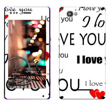   «I Love You -   »   Sony Xperia M