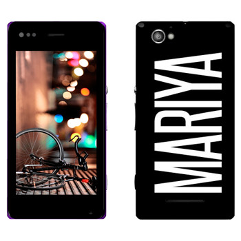   «Mariya»   Sony Xperia M