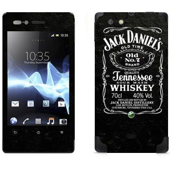   «Jack Daniels»   Sony Xperia Miro