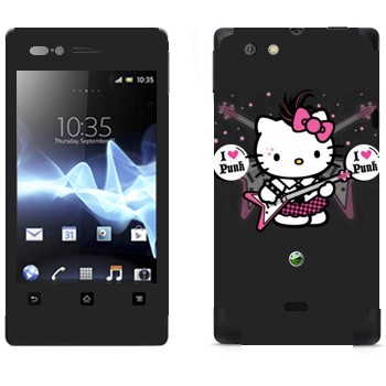   «Kitty - I love punk»   Sony Xperia Miro