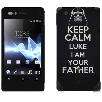   «Keep Calm Luke I am you father»   Sony Xperia Miro