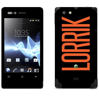   «Lorrik»   Sony Xperia Miro