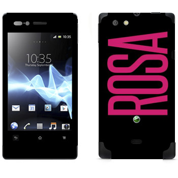   «Rosa»   Sony Xperia Miro