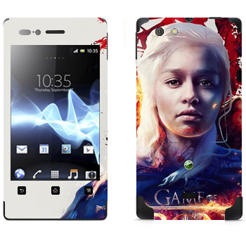   « - Game of Thrones Fire and Blood»   Sony Xperia Miro