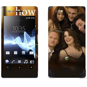   « How I Met Your Mother»   Sony Xperia Miro