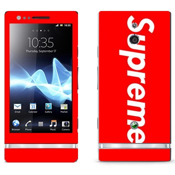   «Supreme   »   Sony Xperia P