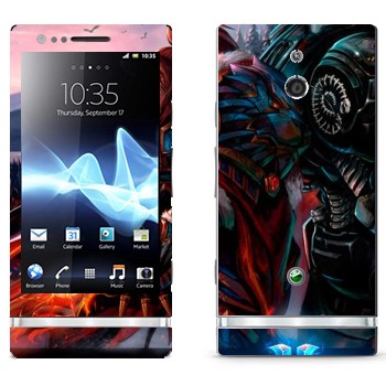   «StarCraft vs Warcraft»   Sony Xperia P