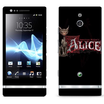   «  - American McGees Alice»   Sony Xperia P