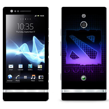   «Dota violet logo»   Sony Xperia P