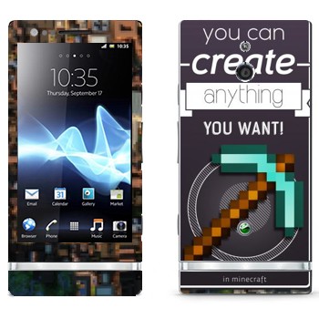   «  Minecraft»   Sony Xperia P