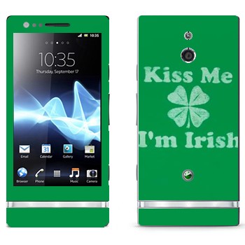   «Kiss me - I'm Irish»   Sony Xperia P