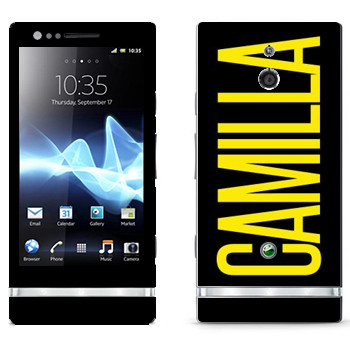   «Camilla»   Sony Xperia P