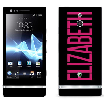   «Elizabeth»   Sony Xperia P