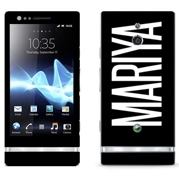   «Mariya»   Sony Xperia P