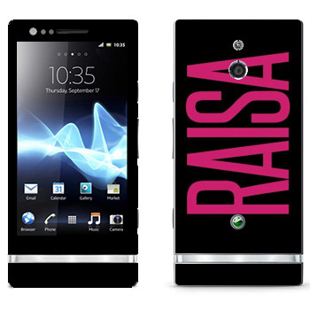   «Raisa»   Sony Xperia P