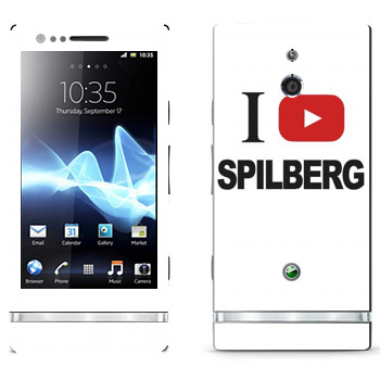   «I love Spilberg»   Sony Xperia P