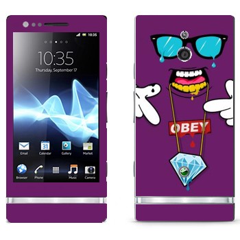   «OBEY - SWAG»   Sony Xperia P