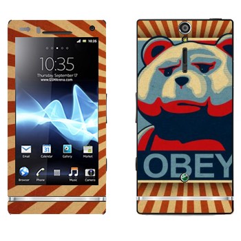   «  - OBEY»   Sony Xperia S