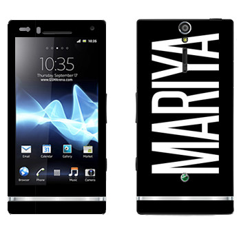  «Mariya»   Sony Xperia S