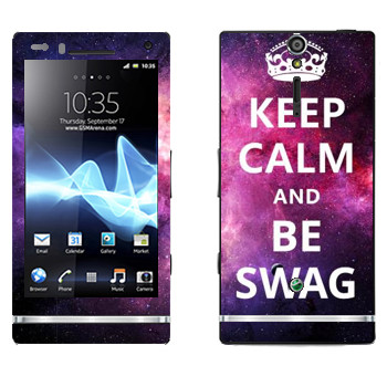   «Keep Calm and be SWAG»   Sony Xperia S