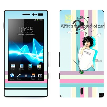   «Death Note»   Sony Xperia Sola