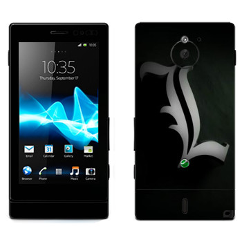   «Death Note - L»   Sony Xperia Sola