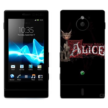   «  - American McGees Alice»   Sony Xperia Sola