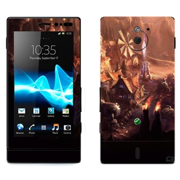   « - League of Legends»   Sony Xperia Sola