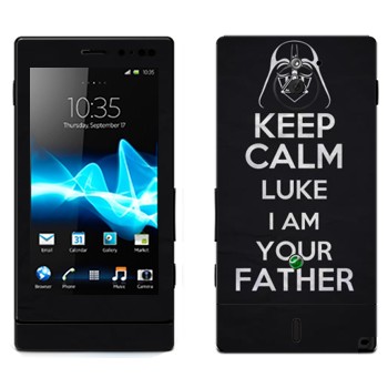   «Keep Calm Luke I am you father»   Sony Xperia Sola