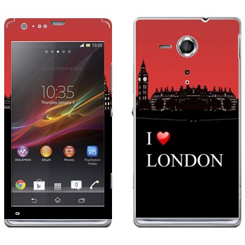   «I love London»   Sony Xperia SP