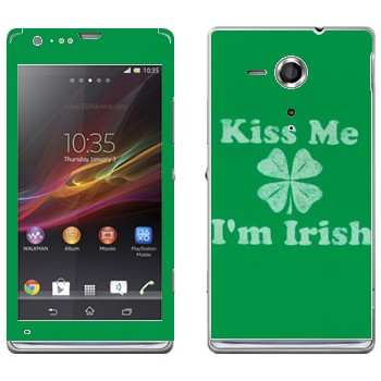   «Kiss me - I'm Irish»   Sony Xperia SP