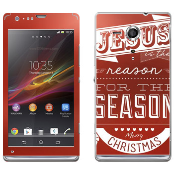   «Jesus is the reason for the season»   Sony Xperia SP