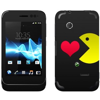   «I love Pacman»   Sony Xperia Tipo Dual