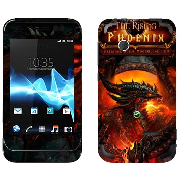   «The Rising Phoenix - World of Warcraft»   Sony Xperia Tipo Dual