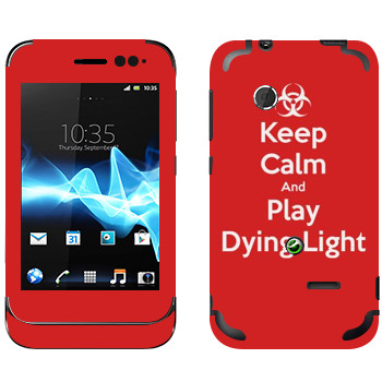   «Keep calm and Play Dying Light»   Sony Xperia Tipo Dual