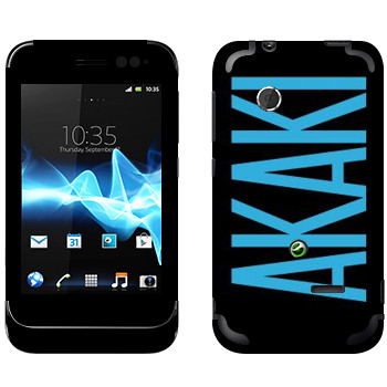   «Akaki»   Sony Xperia Tipo Dual