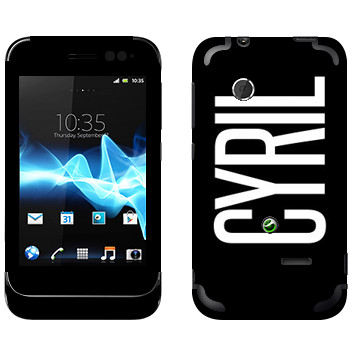   «Cyril»   Sony Xperia Tipo Dual